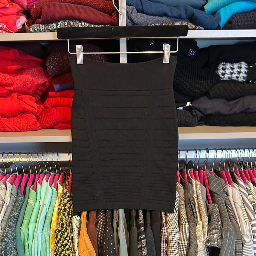 Rock & Republic black bodycon mini skirt size S